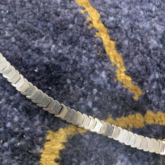 925 Bracelet Marked Stargold 6 3/4” w/Lock - Picture 3 of 4